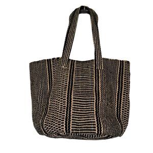 Anabaglish Jute Hemp woven boho hippie tote shoulder bag purse